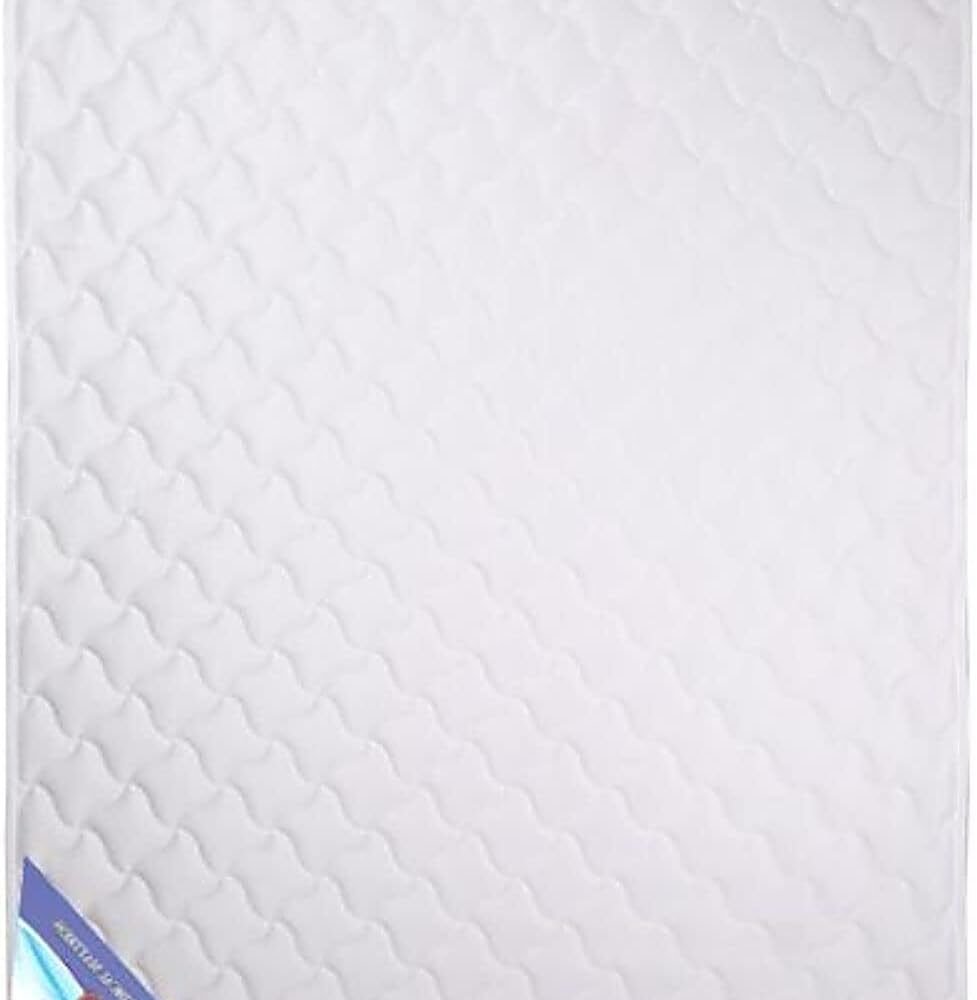 A AWF AL WADI FURNITURE SINCE 1991 King Size Medicated Mattress, 200W x 200L x 10H cm, WHITE