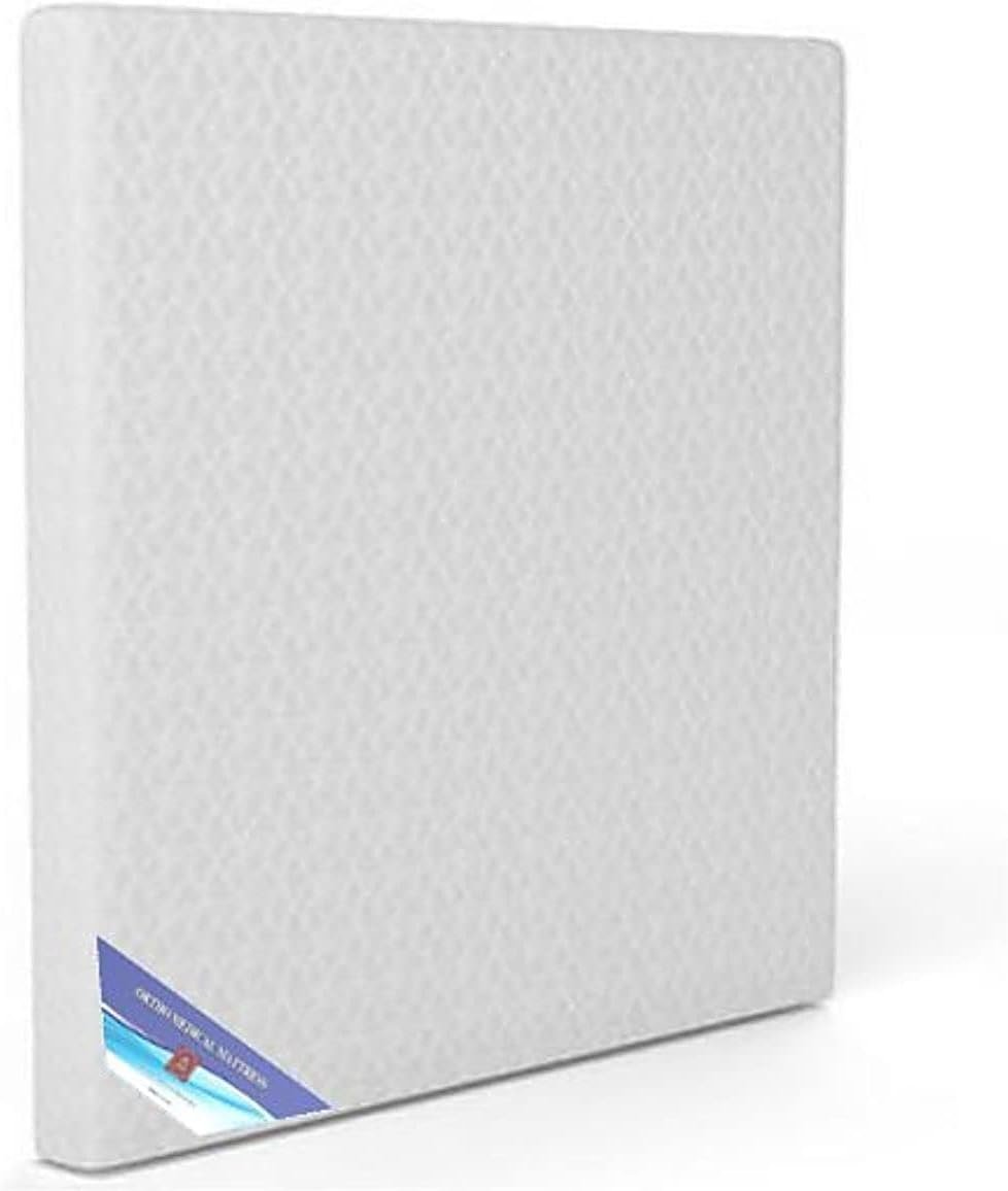 A AWF AL WADI FURNITURE SINCE 1991 King Size Medicated Mattress, 180W x 210L x 15H cm, WHITE