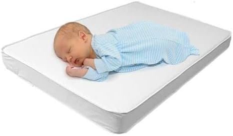 31JXjLkEvYL._AC_ (1) A AWF AL WADI FURNITURE SINCE 1991 Single Crib, Toddler Ortho Medical Mattress, 60W x 100L x 12H cm, WHITE